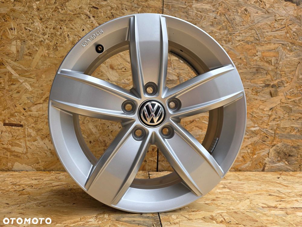 [1389] Felgi aluminiowe 16 cali VW ORYGINALNE et43 5x112 6Jx16H2 T-Roc Golf Caddy - 1