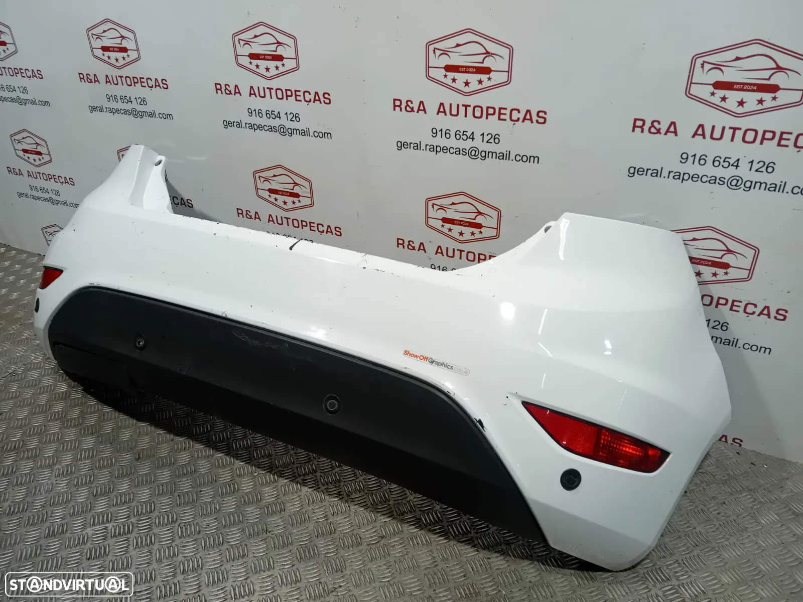 Parachoques Tras Ford Fiesta MK6 - 3