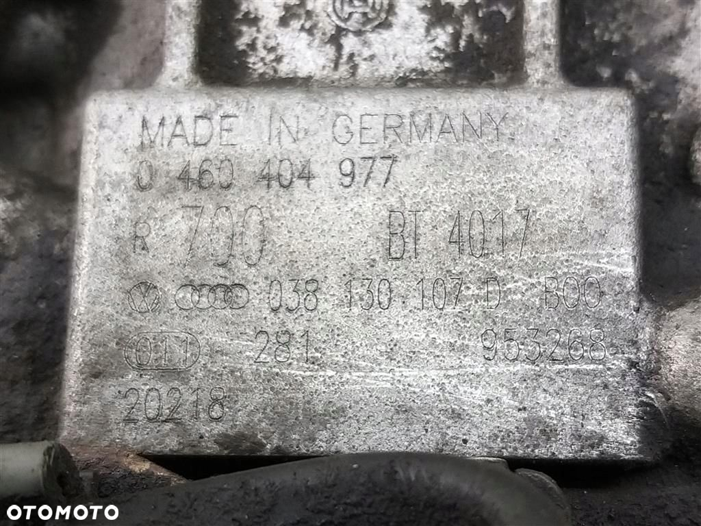 Pompa wtryskowa Skoda Octavia I 1.9TDI 110KM 1996-2011 BOSCH 0460404977 - 3