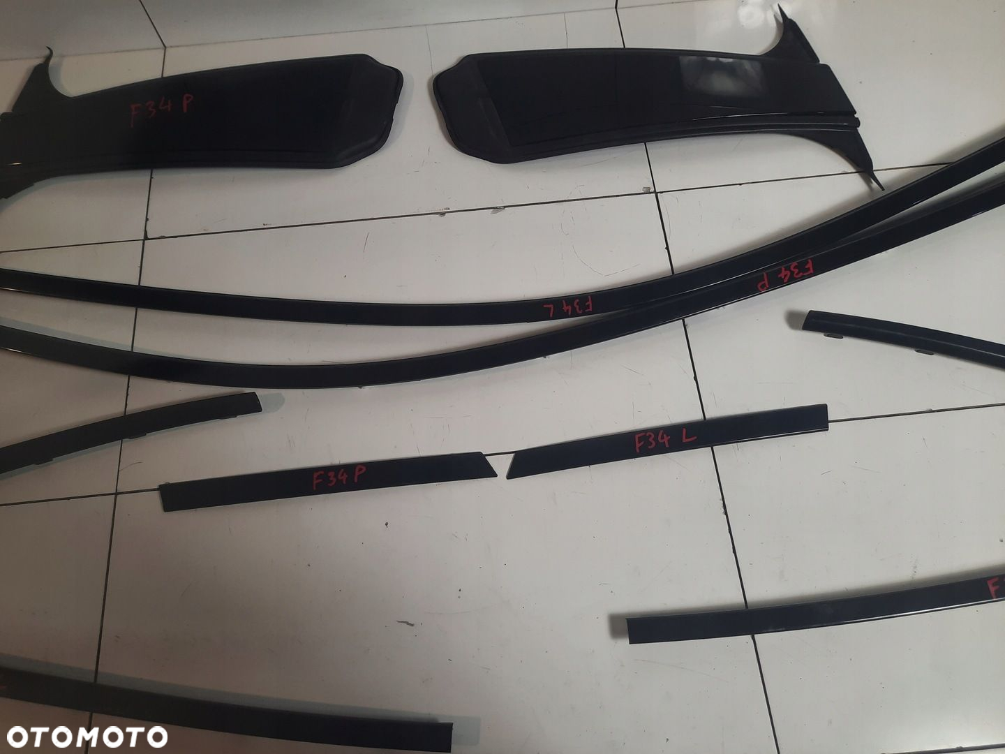 BMW 3 F34 GT LISTWY SHADOW LINE KOMPLET M PAKIET - 3