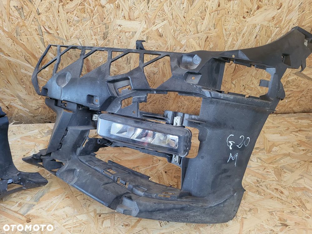 Bmw g20 g21 mpakiet wzmocnienie slizg zderzaka halogenu - 2