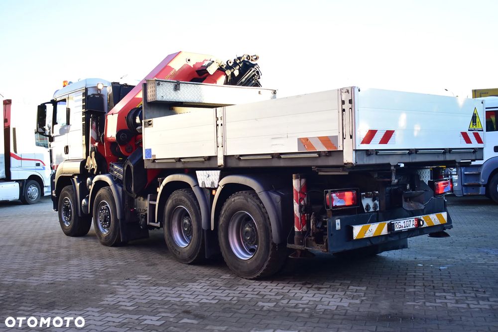 MAN TGS 35.480 / 8x6 H/ Skrzynia+Palfinger PK 85002 / Pilot/ Sprowadzony z Niemiec ! Stan wzorowy ! - 30