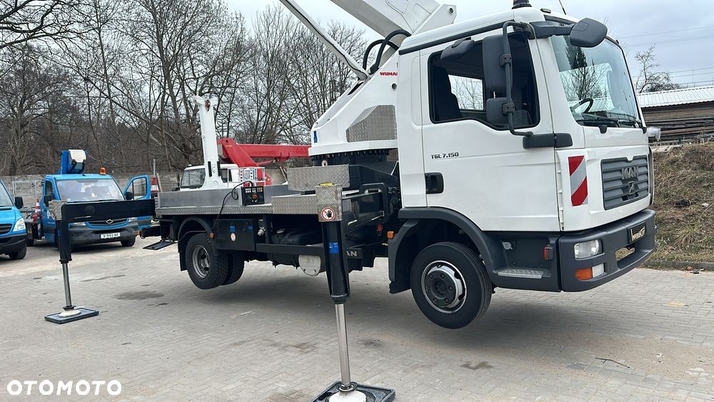 MAN Podnośnik Koszowy Wumag WT300 30Metrów  20m w Bok Zwyżka UDT na Rok! Ogon ! Jak Ruthman GSR Multitel - 5