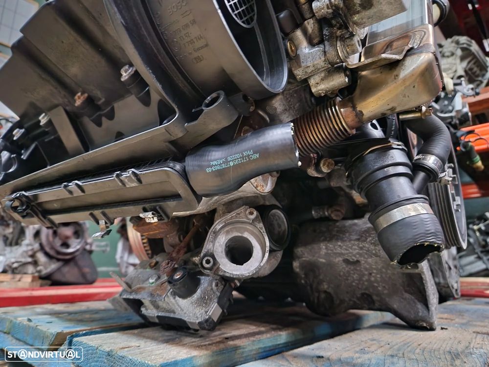 Motor usado M47D20 BMW 520D E60 163CV E61 M47 - 5