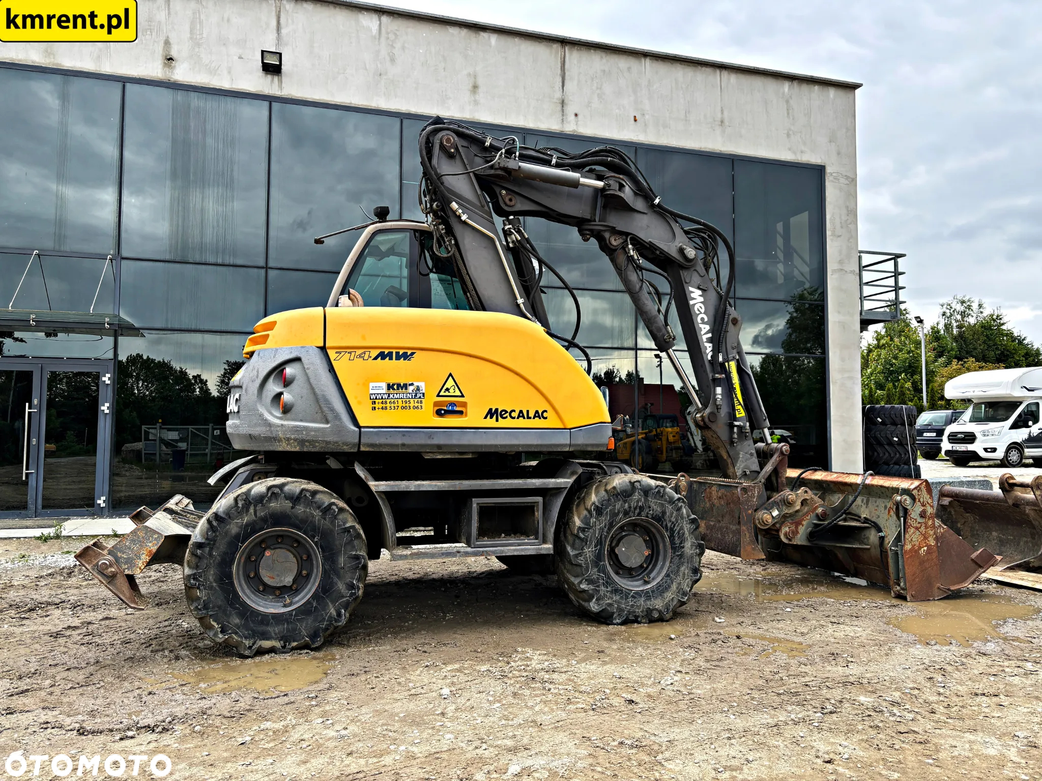 Mecalac 714 MW KOPARKA KOŁOWA 2013R. | CAT LIEBHERR 313 315 312 JCB JS 145 - 19