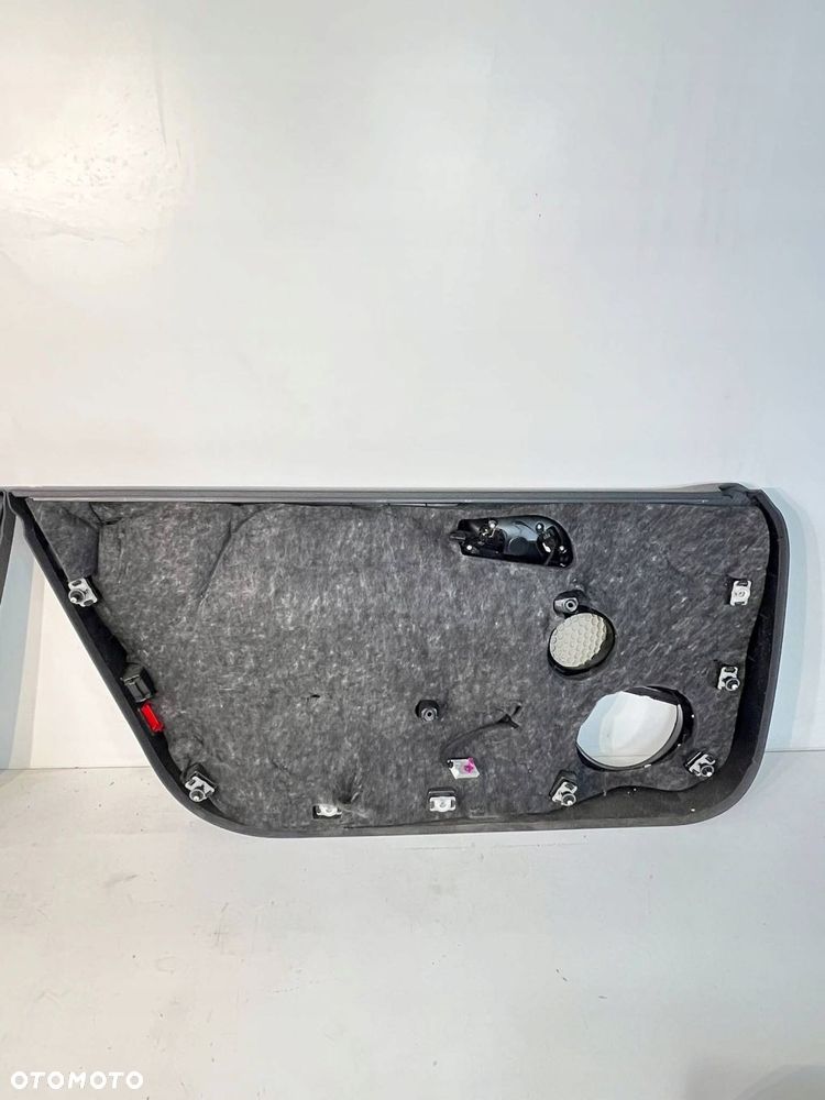 Audi TT TTS Mk2 2008 Boczki / Tapicerka drzwi / Komplet JASNA SKÓRA UK - 11