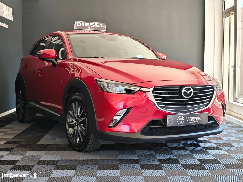 Mazda CX-3 1.5 Sky.Excellence HT Leather White Navi - 16
