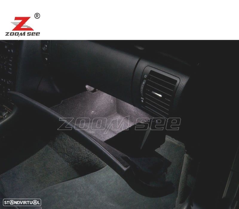 KIT COMPLETO DE 31 LÂMPADAS LED INTERIOR PARA AUDI A8 S8 D2 QUATTRO 1997 -2002 - 5