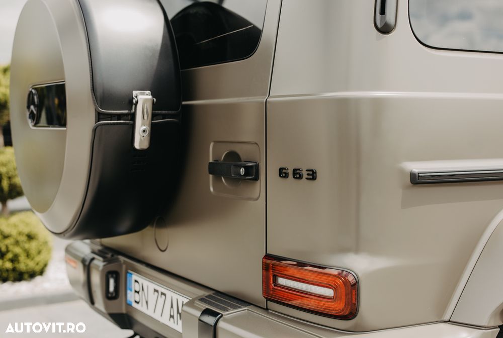 Mercedes-Benz G AMG 63 AMG Speedshift 9G-TRONIC STRONGER THAN TIME Edition - 13