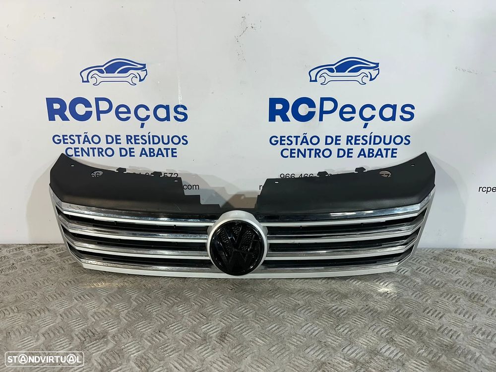 .Grelha Parachoques Frente Frontal Original VW Volkswagen Passat B7 2010 - 2015 - 1