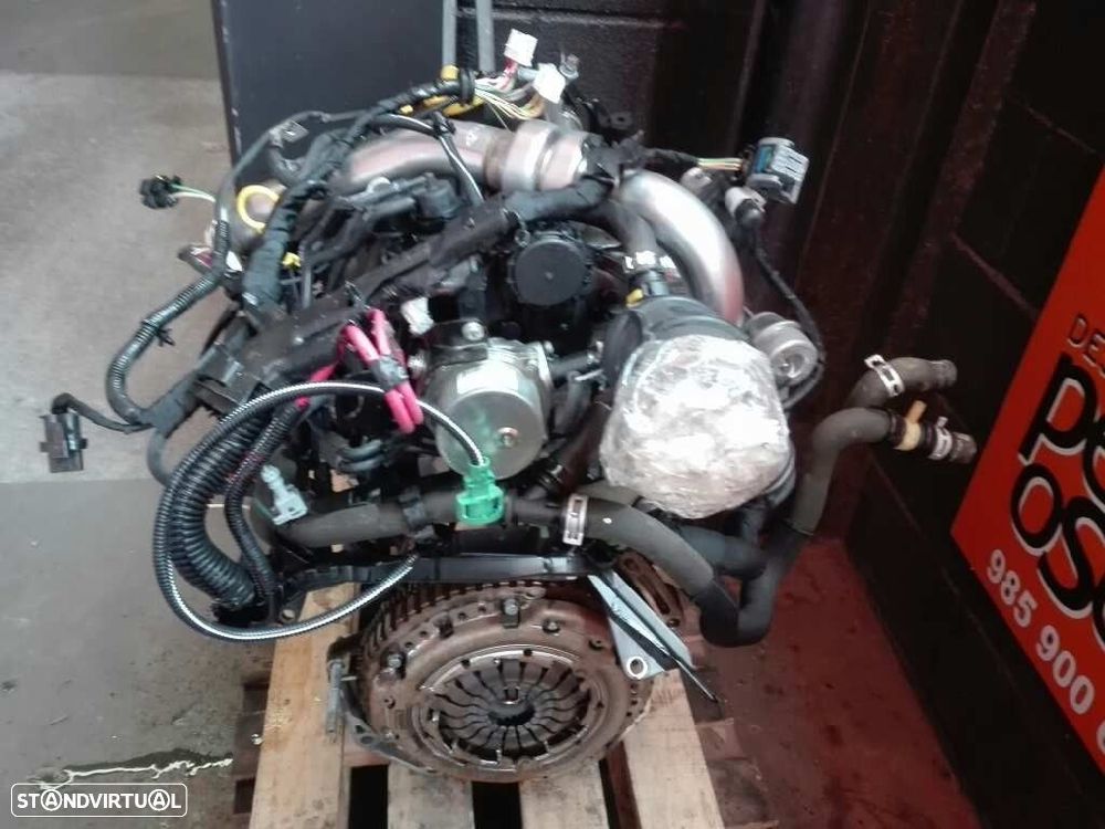 MOTOR COMPLETO RENAULT CLIO III 2007 -K9KT766 - 3