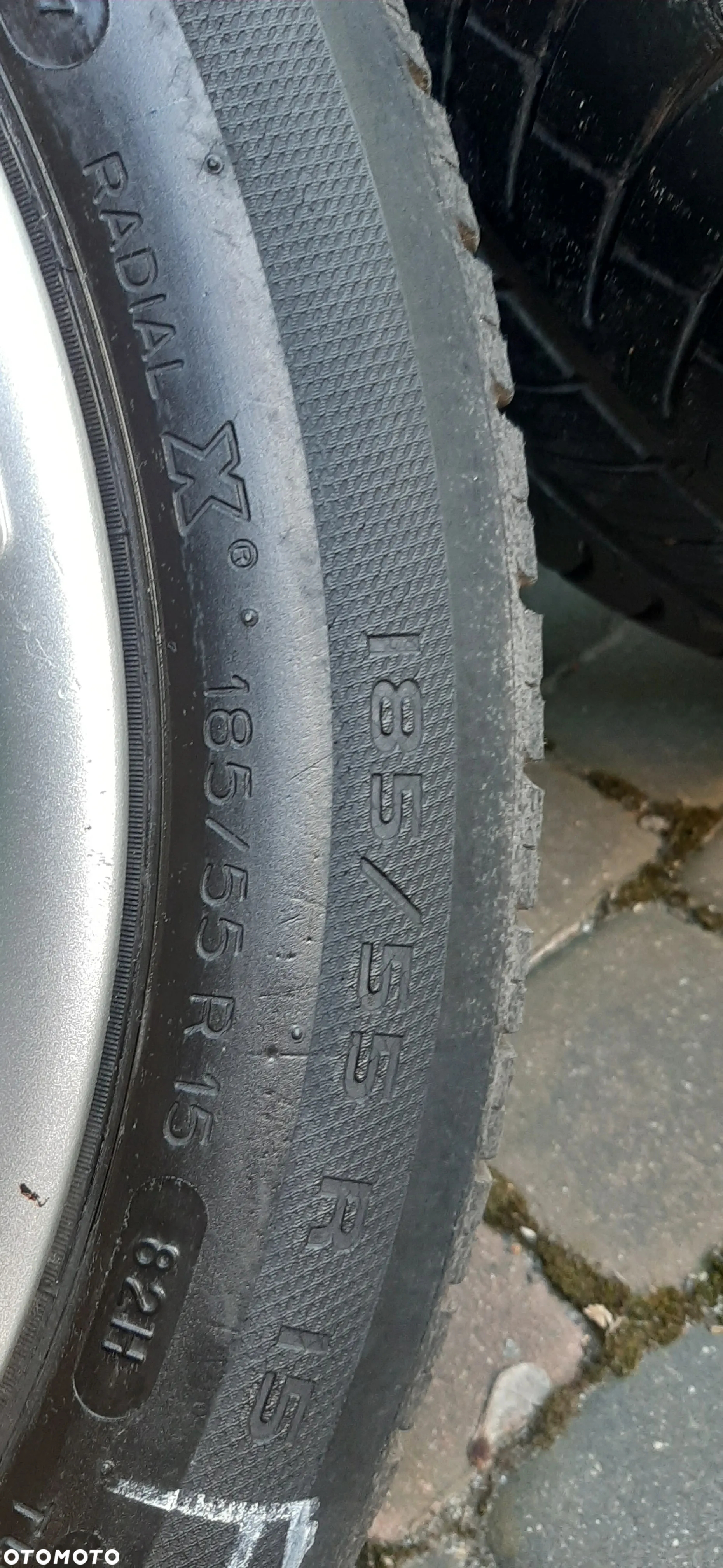 Alufelgi R15 używane z oponami Michelin do Citroena C2, C3 - 3