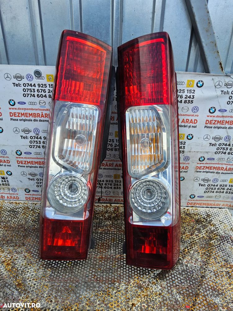 Stop Peugeot Boxer Citroen Jumper Fiat Ducato 2006-2014 stopuri spate stanga dreapta lampa tripla - 1