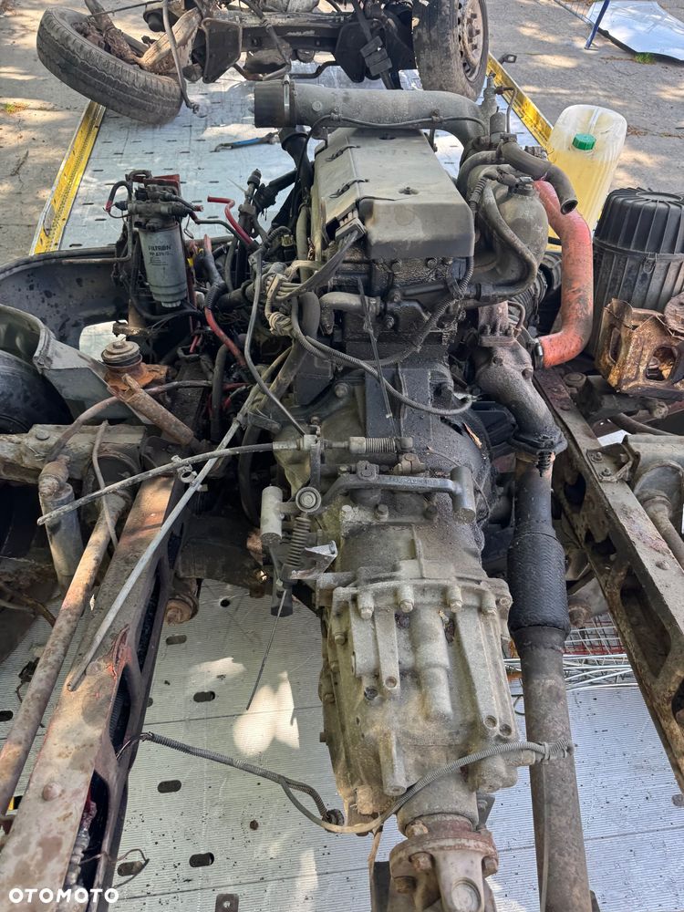 Silnik Iveco 2.8 8140.43S.4000  814043s  8140.43S  skrzynia biegów bliźniak Sanki wózek trawers zawieszenie kompletne belka przód 99-06 - 6
