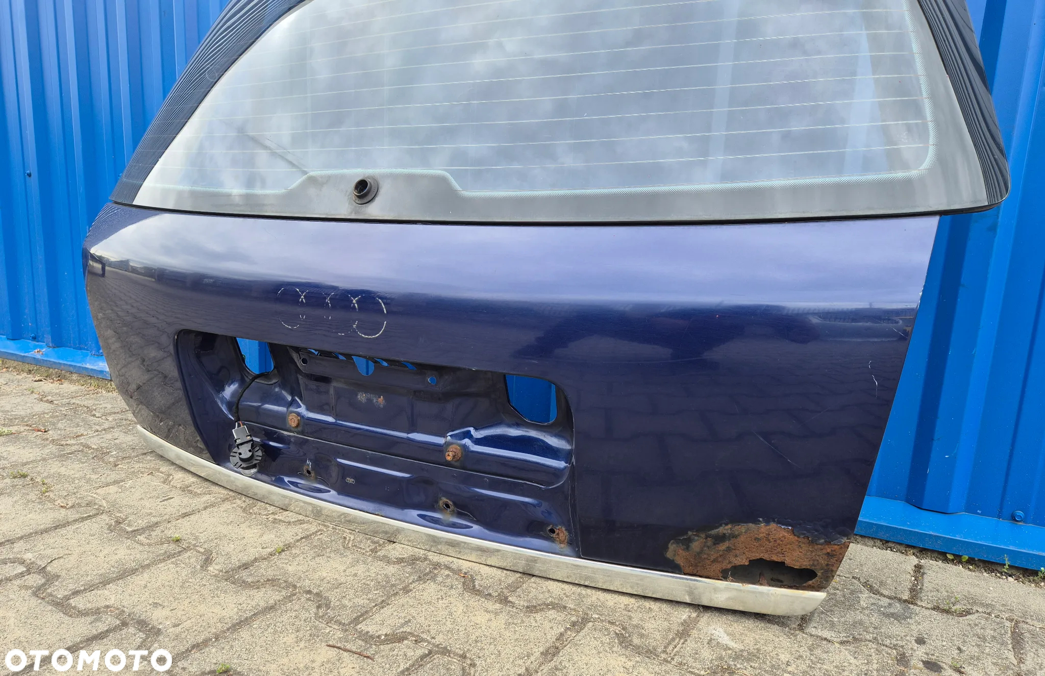 SZYBA KLAPY BAGAŻNIKA KLAPA BAGAŻNIKA TYŁ AUDI A6 C5 PRZEDLIFT KOMBI | AVANT - 4