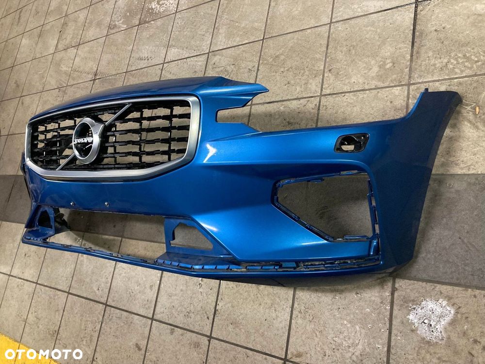 zderzak volvo s60 v60 r-design grill ślizgi - 4
