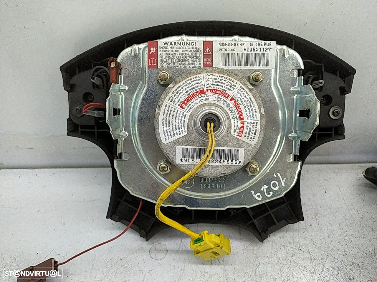 Airbag Condutor Honda Accord Vi (Ck, Cg, Ch, Cf8) - 2