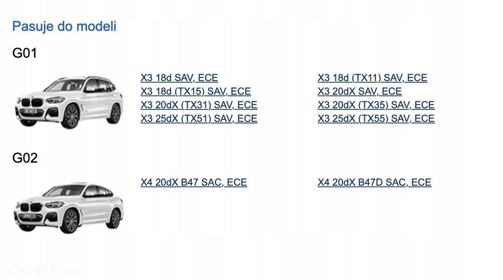 BMW X3 G01 X4 G02 CHŁODNICA KOMPLET CHŁODNIC 2.0D WENTYLATOR DIESEL - 7