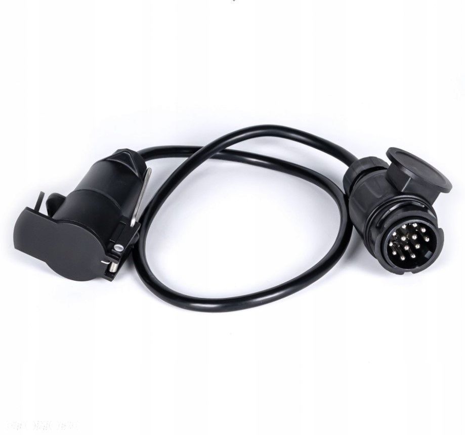 adapter z przewodem 13/7 pin 12v 0,75m - 1