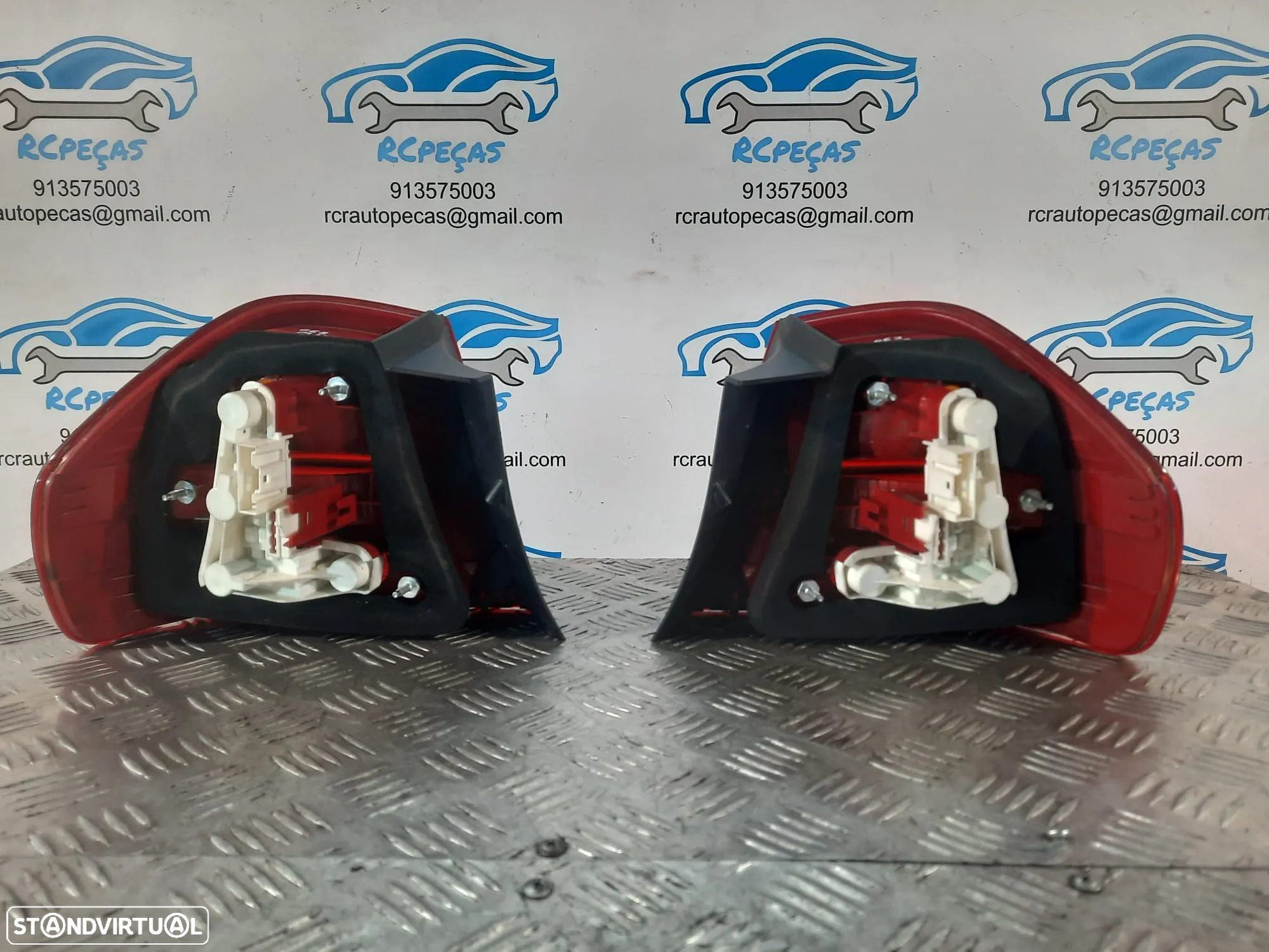 FAROLIM FAROLINS ESQUERDO DIREITO BMW SERIE 3 E90 SEDAN CARRO 63216937458 6937458 63216937457 6937457 - 4