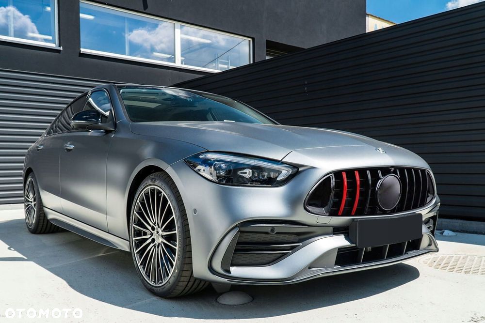 mercedes c-class w206 2021-25 grill panamericana gt brabus czarny z ka - 3