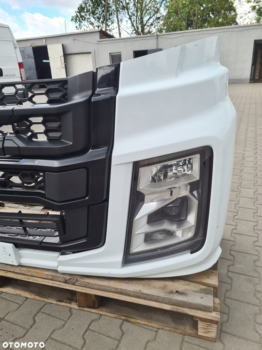ZDERZAK PRZÓD KOMPLETNY LAMPA XENON LED GRILL BELKA FORD F MAX 500 TRUCKS - 7