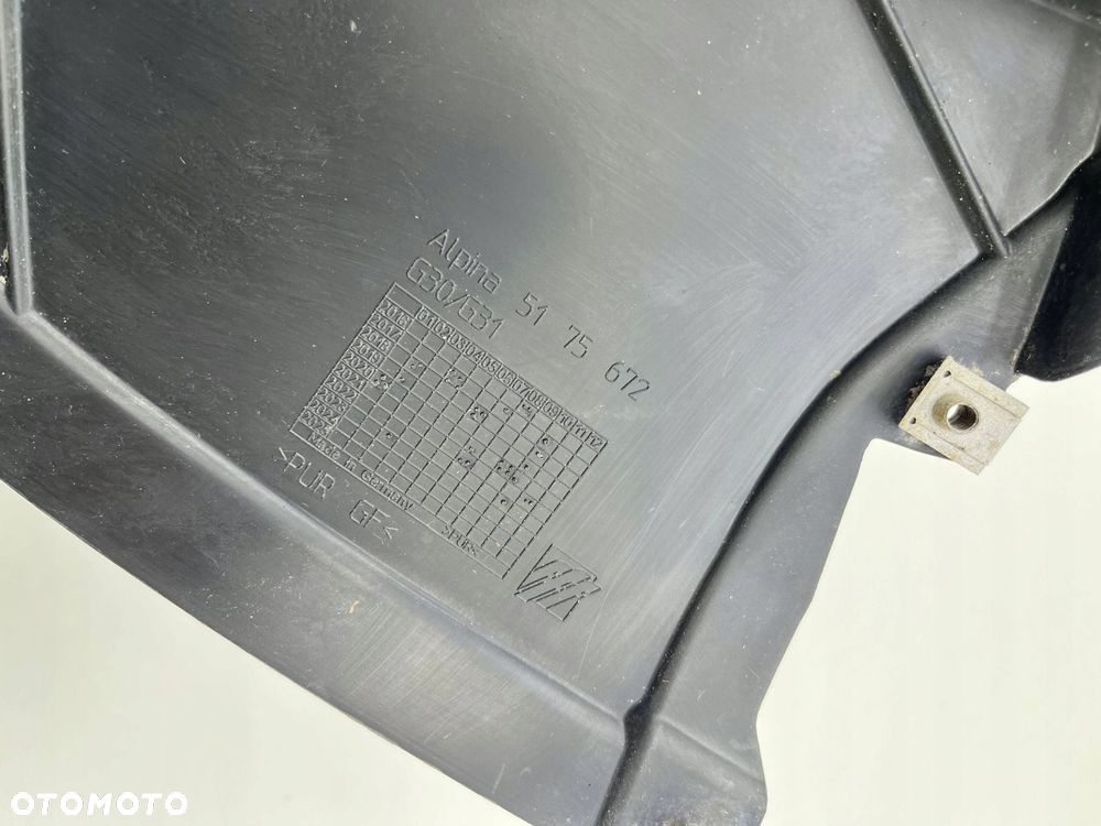 BMW 5 G30 ALPINA D5 TRÓJKĄT NADKOLE PRAWY PRZÓD 5175672 - 4
