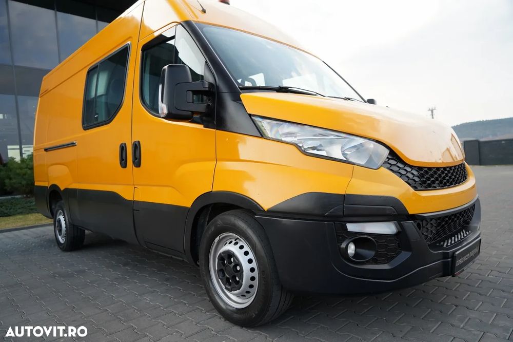 Iveco DAILY 35-130 / AUTOBUZ / 7 LOCURI / TABLĂ / DUBIȚĂ / IMPORTAT - 8