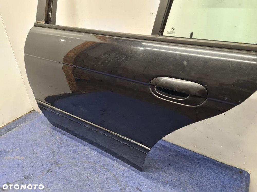 BMW 5 E39 TOURING DRZWI TYŁ LEWE 303 COSMOSSCHWARZ METALLIC - 7