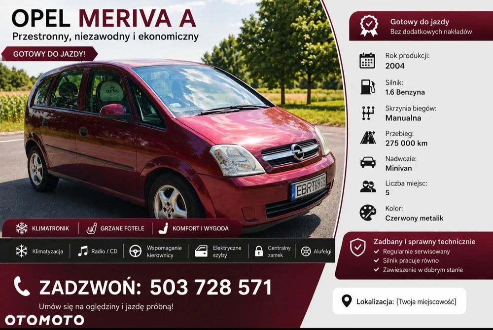 Opel Meriva 1.6 16V Cosmo - 1