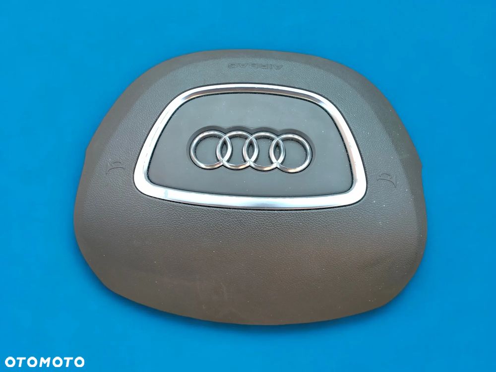 AUDI Q5 8R LIFT / KONSOLA BRĄZOWA BEŻOWA / DESKA / AIRBAG / PASY / ORYGINAŁ - 6