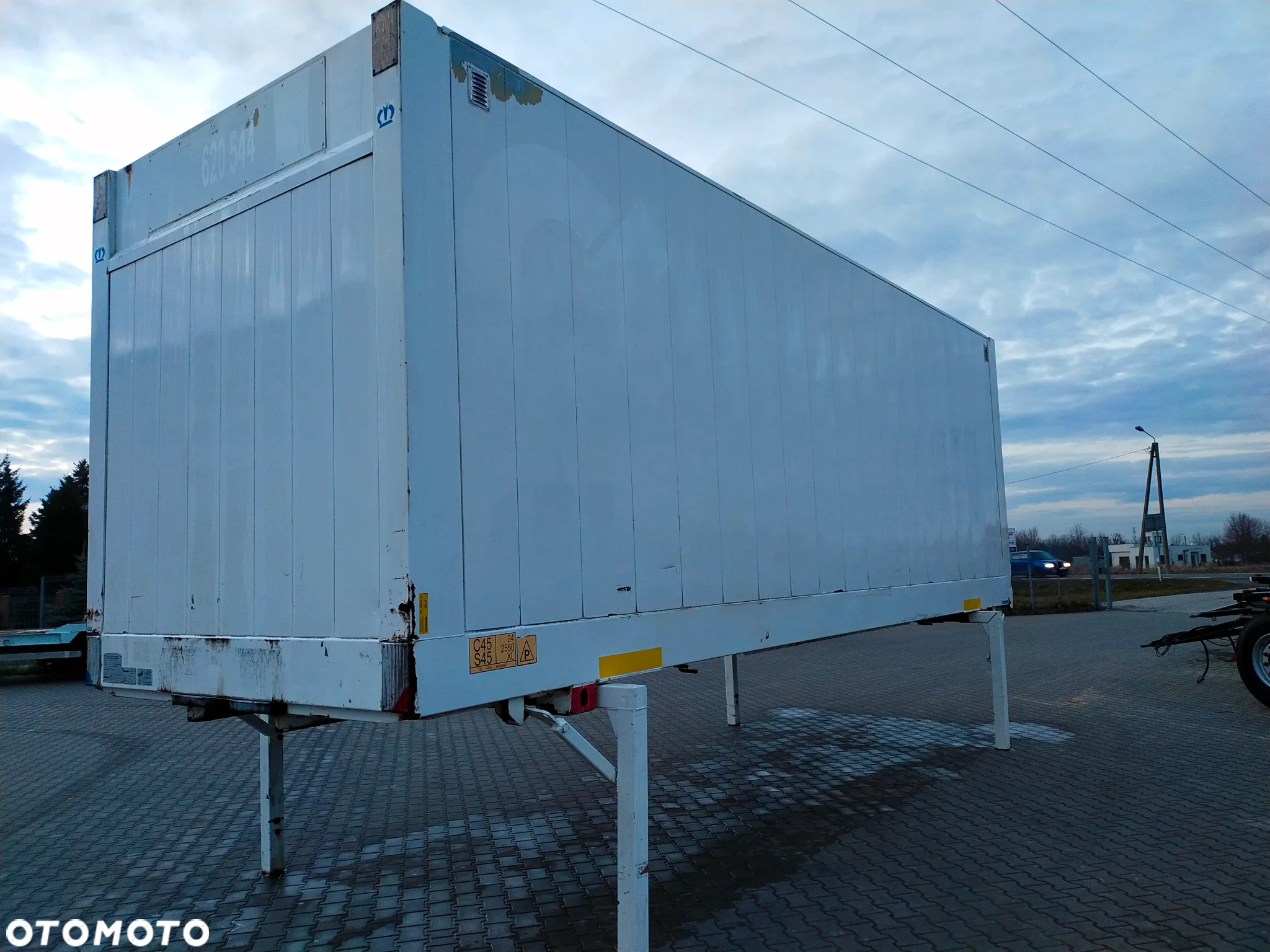 Krone Zabudowa BDF Kontener roleta długość 780 cm - 4