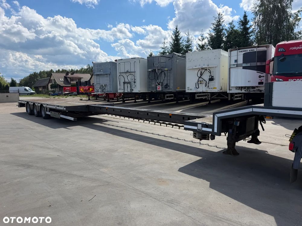 Nooteboom Naczepa Niskopodwoziowa Poszerzana Rozciągana 6,60 m 2012 rok - 11