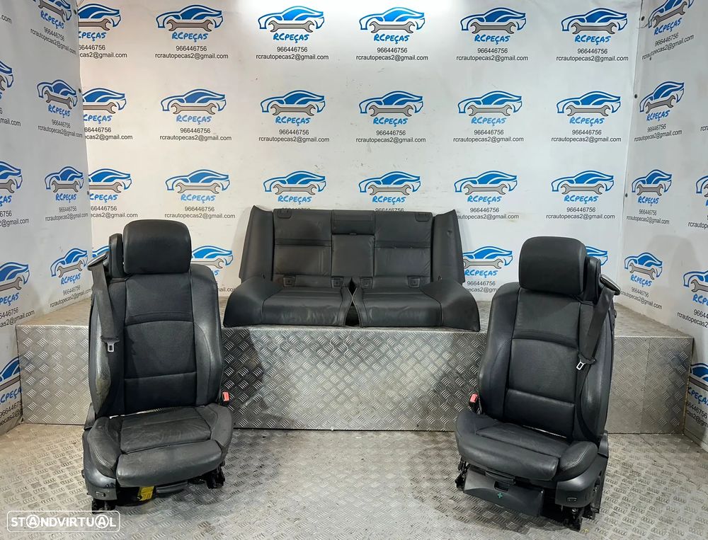 .Conjunto Bancos Elétricos Memoria Pele Pack M BMW Serie 3 E93 Cabrio 2007 – 2013 - 2