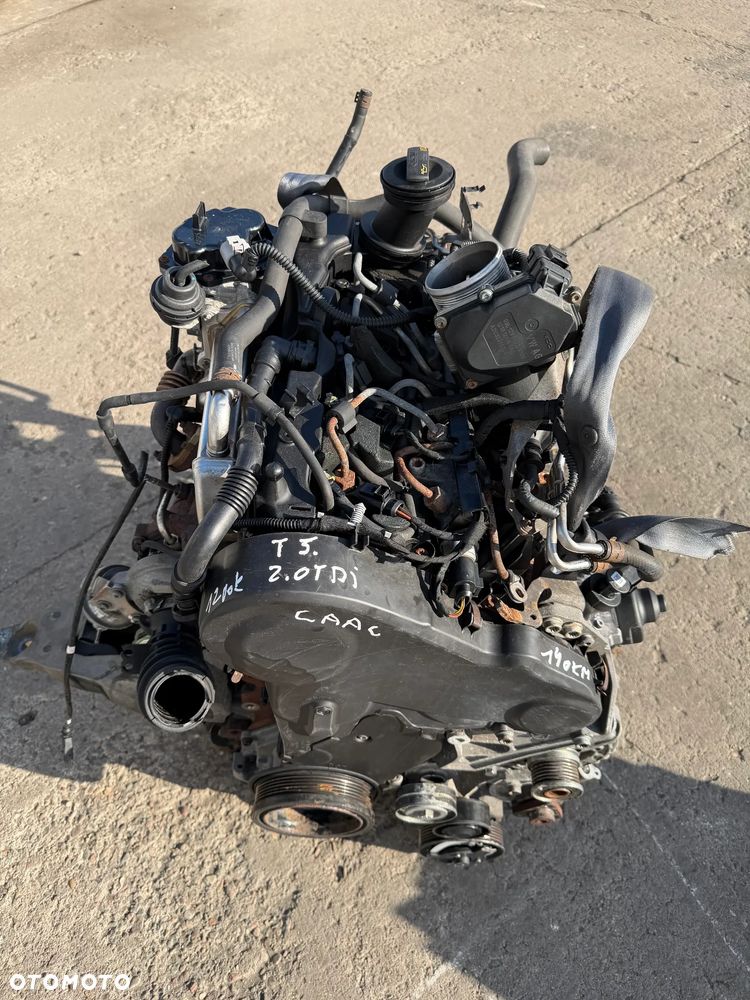 VW T5 T6 2,0 TDI 140KM silnik kompletny CAAC - 8