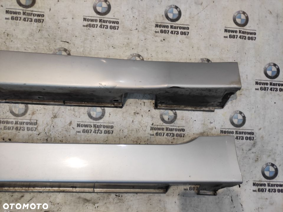 BMW E60 E61 Listwa progowa lewa prawa nakładka Titansilber 7033759  7033760 - 2