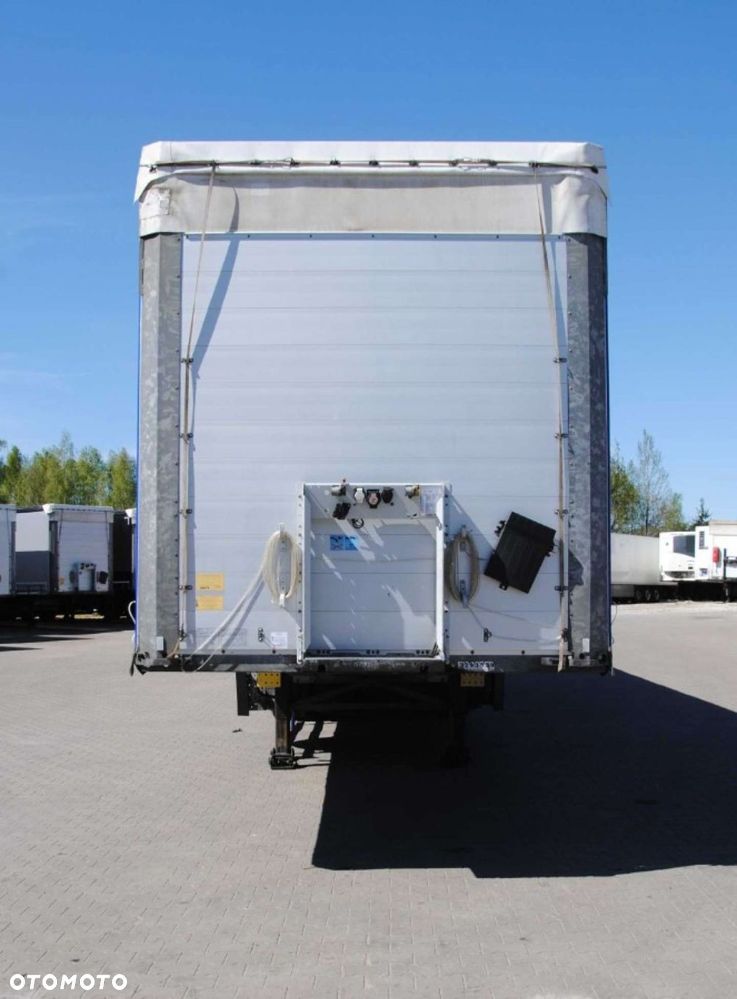 Schmitz Cargobull SCS kurtyna, podnoszona oś - 8