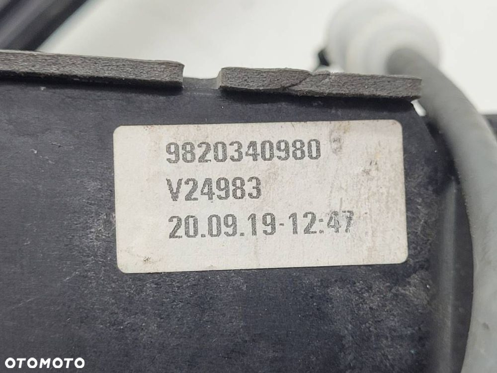 ZAMEK PRZÓD PRAWY PSA 104237 PEUGEOT 5008 II 2019 KLAMKA 98201552W - 9