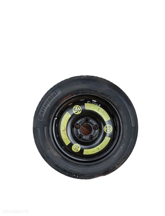 Koło Zapasowe Dojazdowe 125/90 R16 ET:32 5x112 66,6MM Mercedes A B C-Klasa 1694000802 - Gwarancja Wysyłka - 5