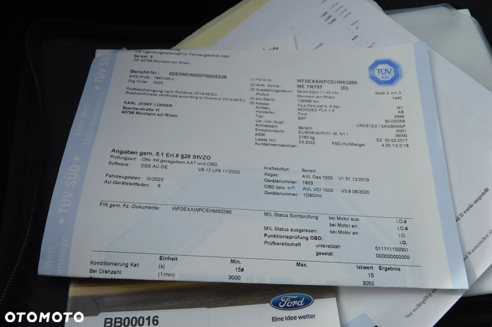 Ford Mondeo 1.5 EcoBoost Titanium - 27