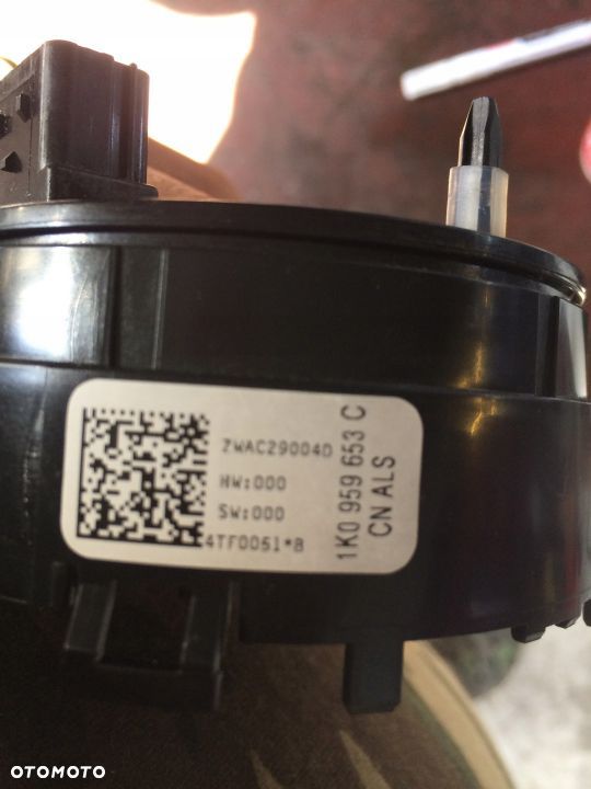 VW TOURAN 1T0 TAŚMA KIEROWNICY AIRBAG 1K0959653C - 3