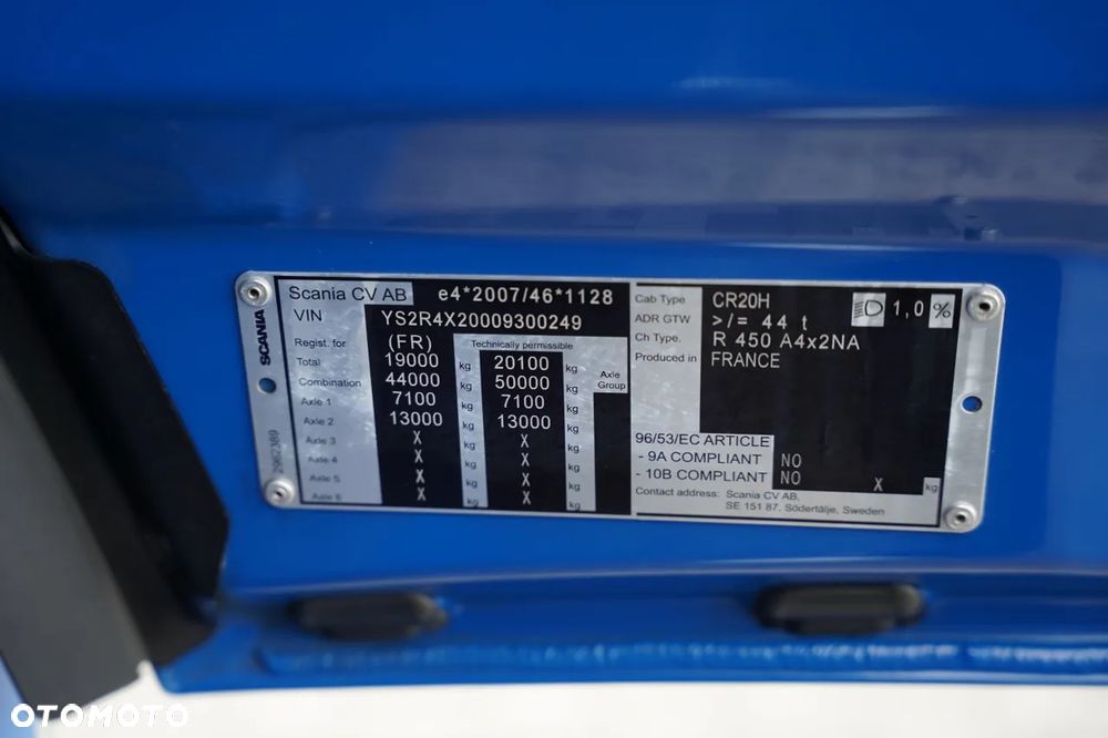 Scania R 450 / HYDRAULIKA / RETARDER / KLIMA POSTOJOWA - 38