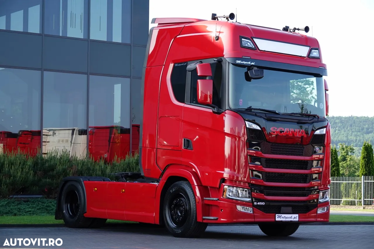 Scania S 450 / RETARDER / I-PARK COOL/ ANVELOPE 100% / EXPRESS / CONTRACTUL DE SERVICE / IMPORTAT - 4