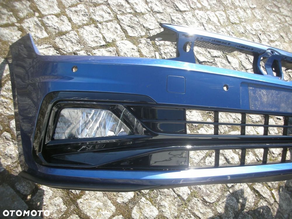 VW POLO ZDERZAK PRZEDNI 2018- R-LINE PRZÓD LED PDC KRATKI 2G0 - 3