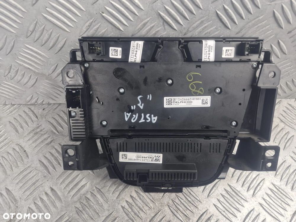 Stacja multimedialna Opel Astra J 13406665 - 3