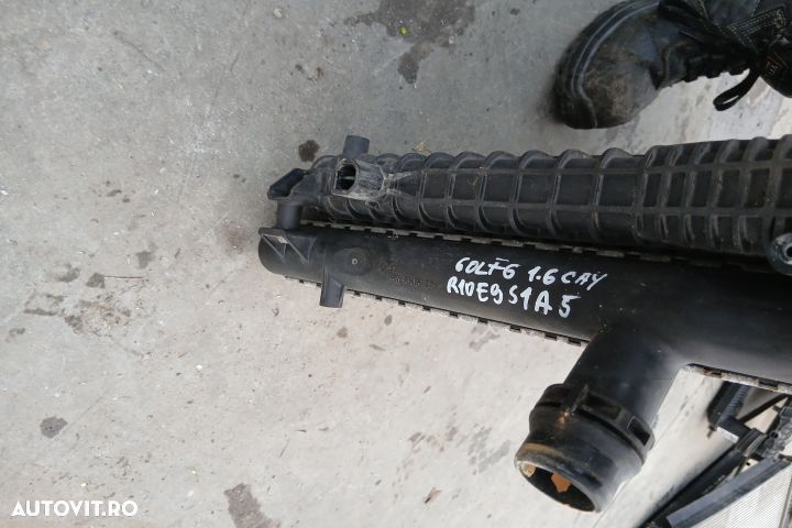 Radiator apa racire motor 1K0121251DD 1K0145803AJ + INTERCOOLER 1K012 - 6