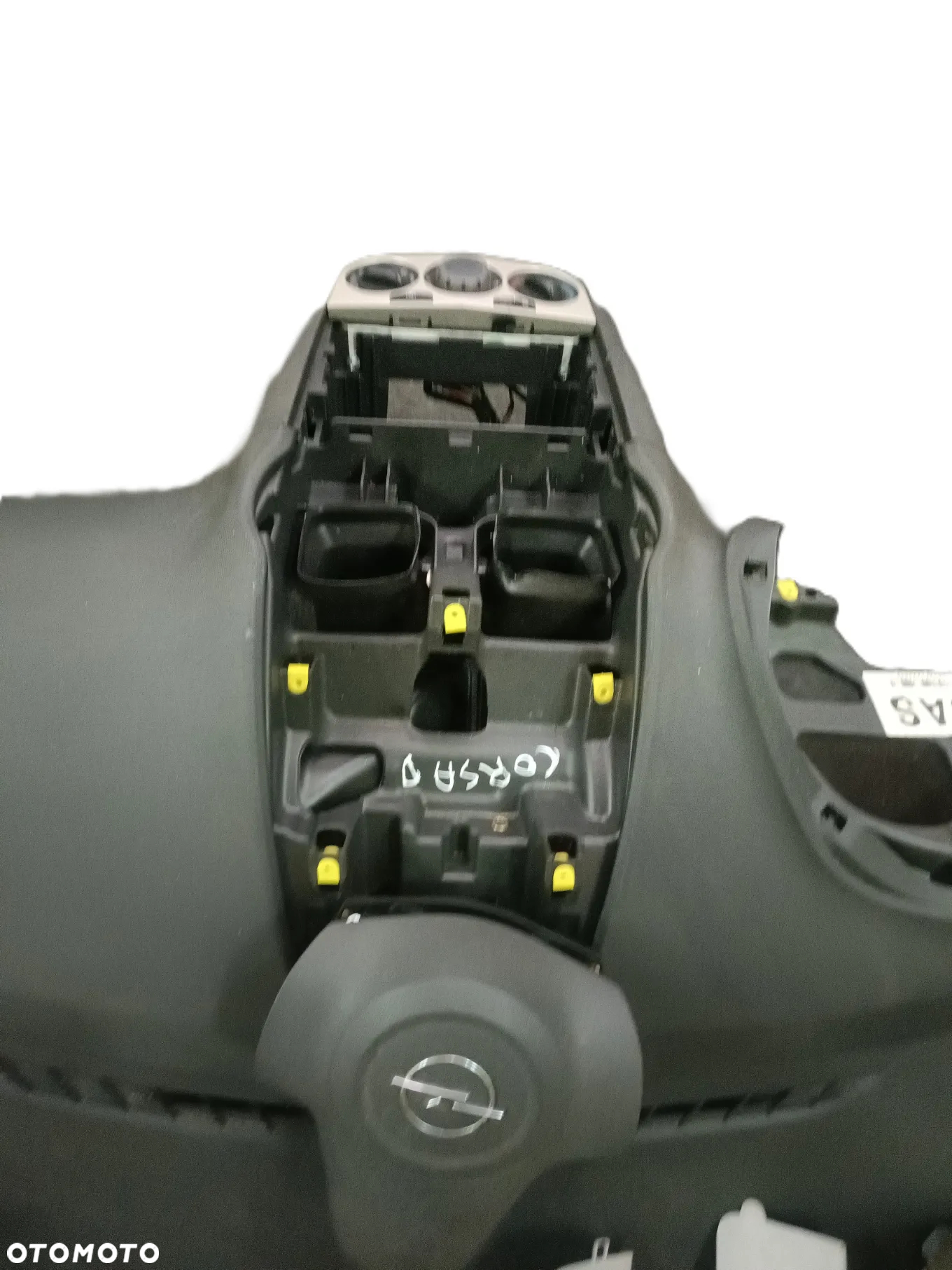 OPEL CORSA D 06-11 r. deska rozdzielcza + pasy lewy i prawy przód + AIRBAG + moduł + - 9