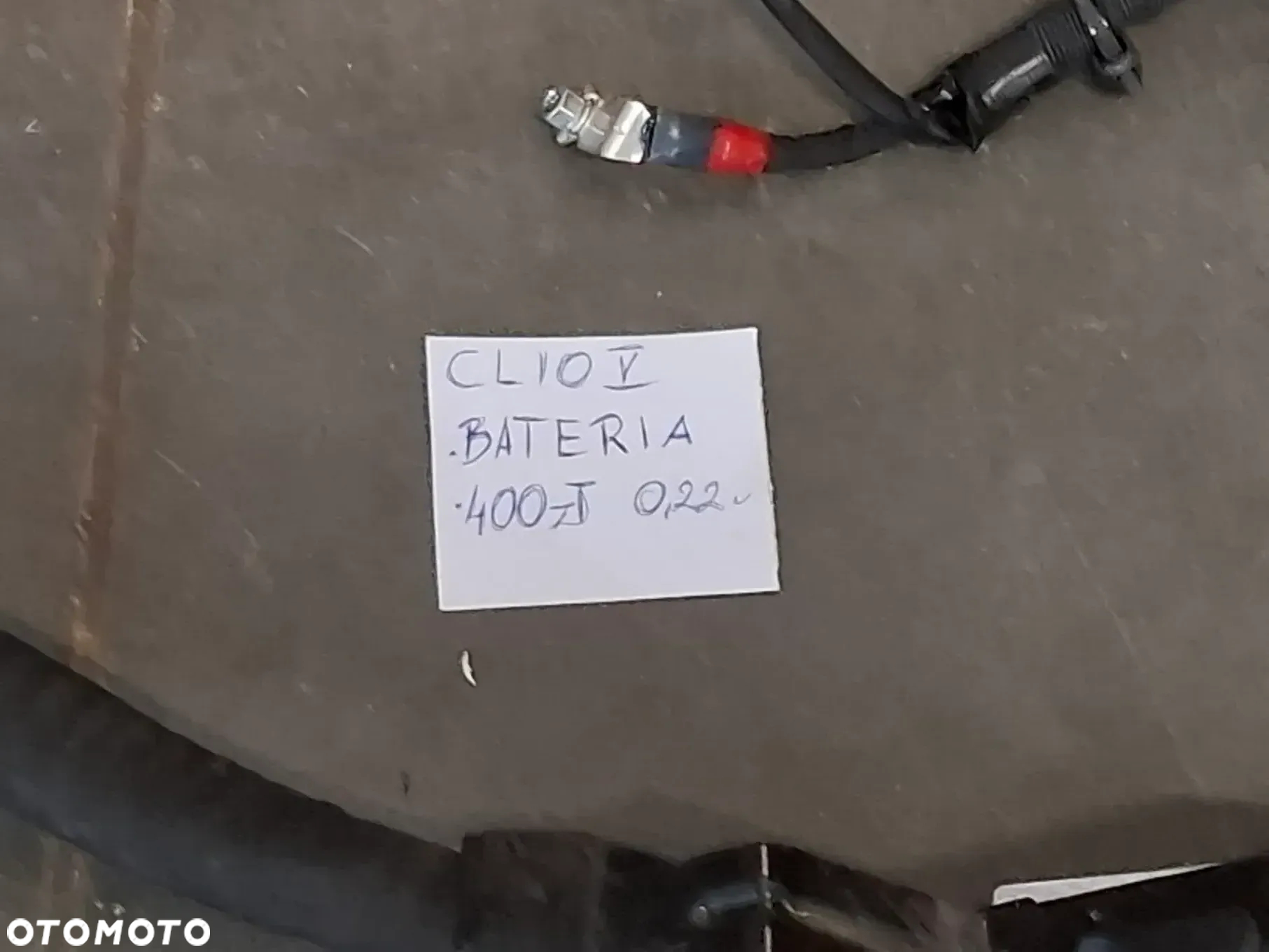 Wiązka instalacja baterii Renault Clio V 2022 rok hybryda 1,6 E-tech nr 297A25555R - 2