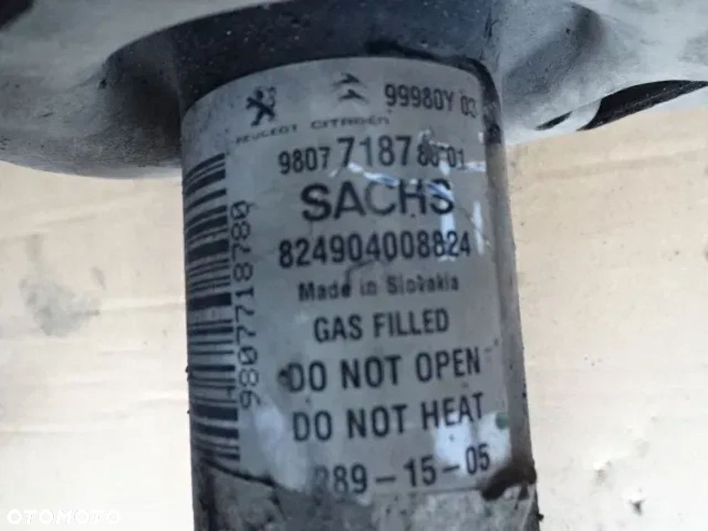 CITROEN DS5 2.0 HDI AMORTYZATOR LEWY PRZÓD ZWROTNICA LEWY PRZÓD - 3