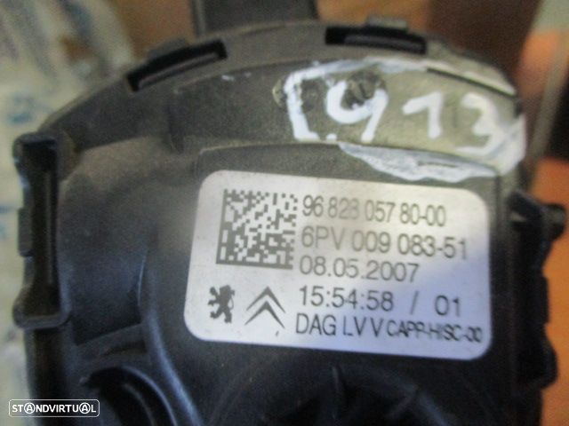 Pedal 968280578000 PEUGEOT 207 2007 1.6HDI - 4